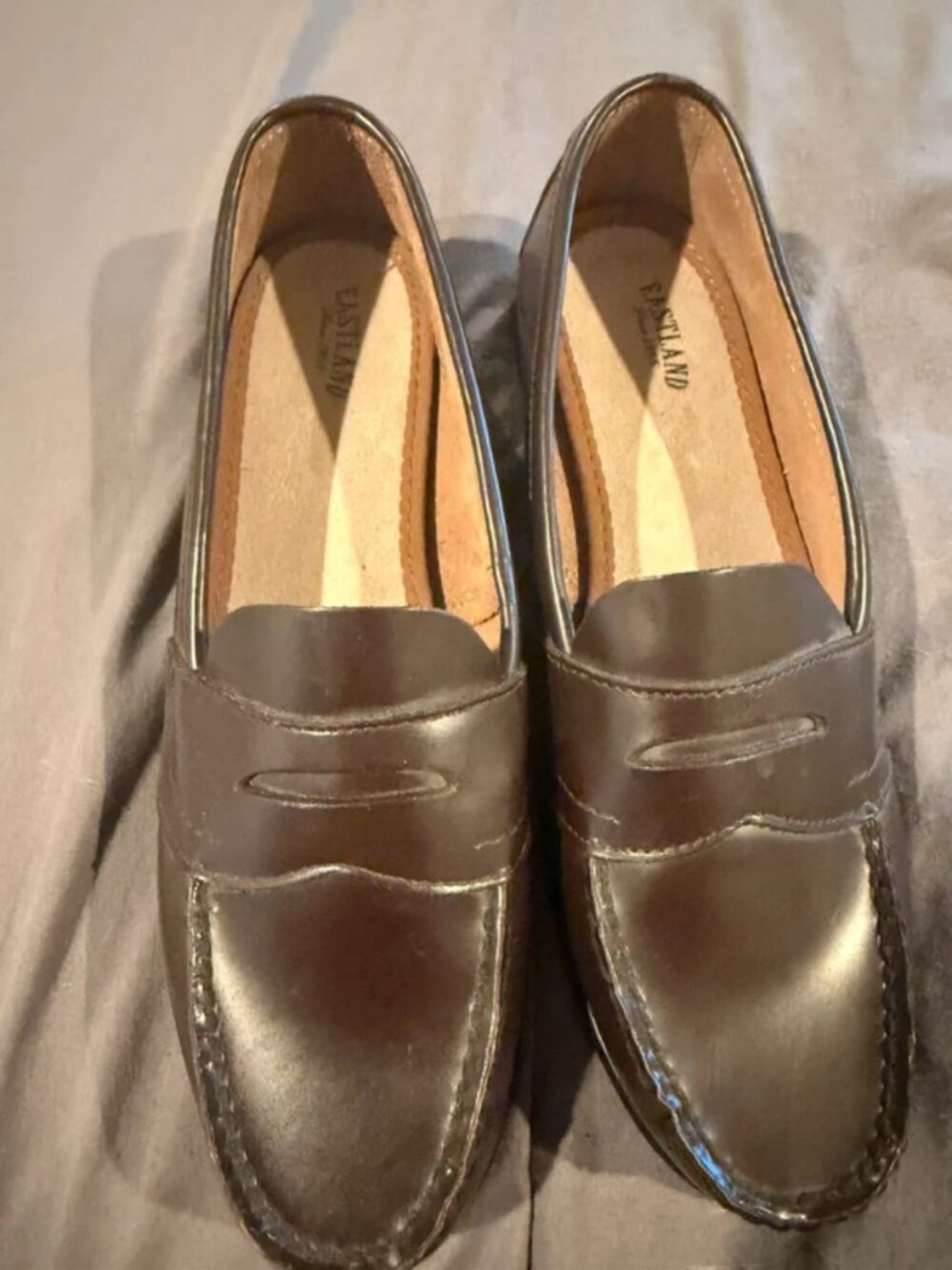 Eastland brown loafers